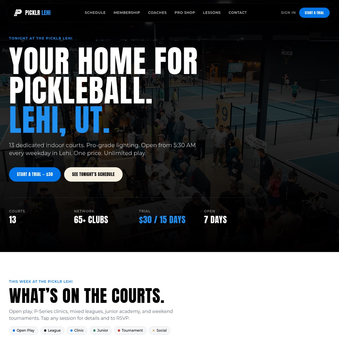 The Picklr Lehi website